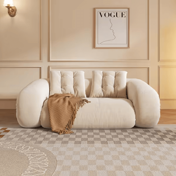 Foldable Sofa Bed – Memory Foam Convertible Floor Couch