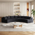 The Orvessa Curved Modular Sectional Sofa