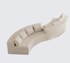 The Orvessa Curved Modular Sectional Sofa
