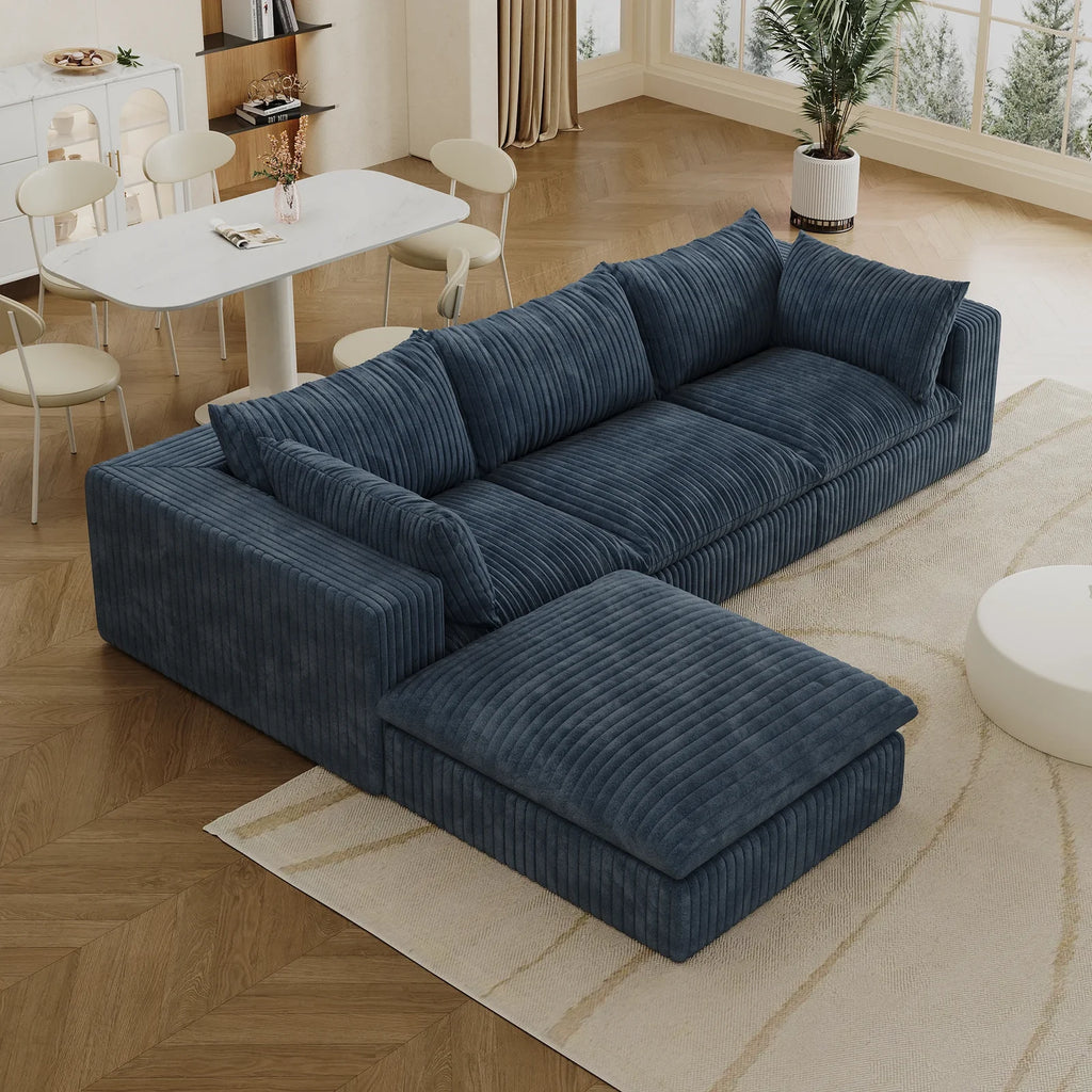 The Norvella L-Shaped Modular Sofa