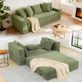 The Velaro Green Convertible Sofa Bed