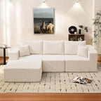 The Valmere L-Shaped Boneless Sectional Couch
