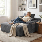 The Calvessa Grey Boneless Sofa Bed
