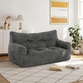 The Vortan Grey Deep Seat Boneless Sofa