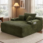 The Calvessa Olive Boneless Sofa Bed