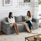The Ashvane Green Convertible Sleeper Couch