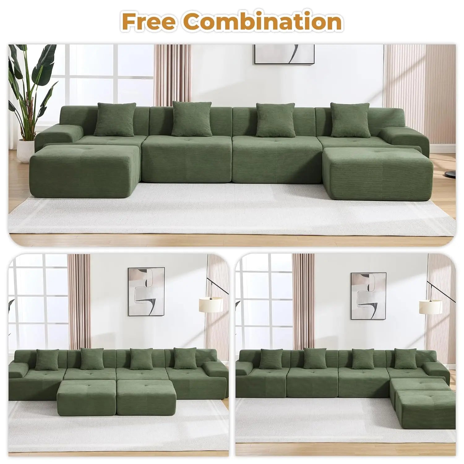 The Verdano Sage Modular Sectional Sofa