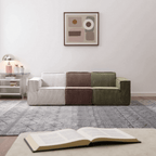 Modern Modular Sofa – 3-Seater Deep Seat Cloud Couch