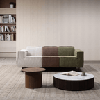 Modern Modular Sofa – 3-Seater Deep Seat Cloud Couch