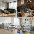 The Cove Boneless L-Shaped Modular Sofa