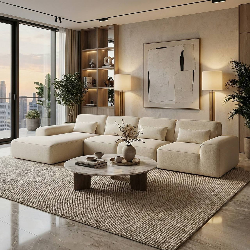 The Unity Boneless Modular Compressed Sofa